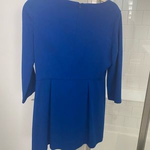 French Connection A-line dress in beautiful cobalt
